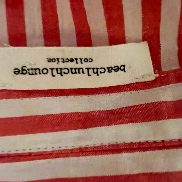 Red and White Strip short sleeved top - Picture 8 of 11